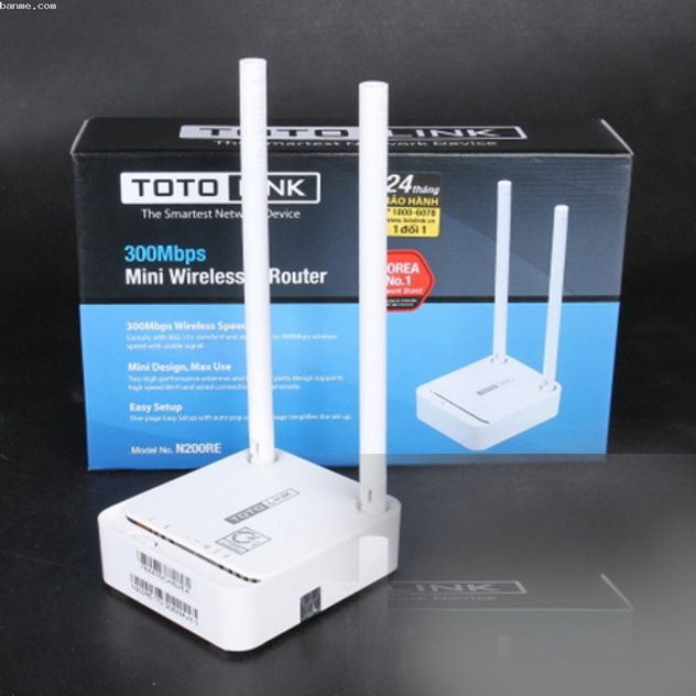 N200RE – Mini Router Wi-Fi chuẩn N 300Mbps