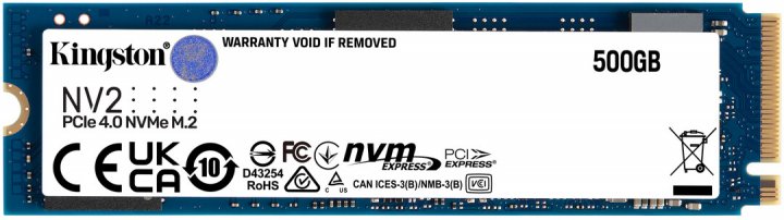 Ổ cứng SSD Kingston NV2 500GB PCIe 4.0 x4 NVMe M.2 chính hãng bảo hành 3 năm