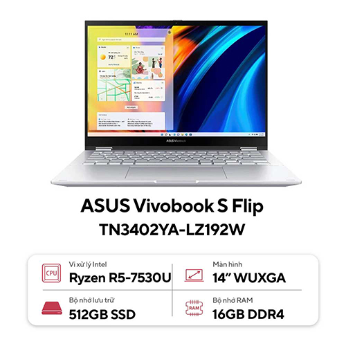 Laptop Asus Vivobook Flip TN3402YA